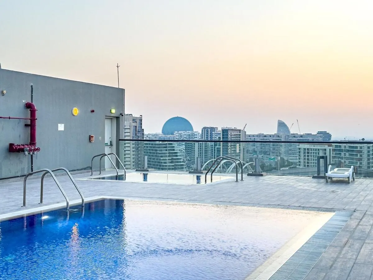 Designer'S Finishing - Rooftop Pools - Modern Oasis - Family Heaven - Full Canal Views - Sunset Raha Views - 2 Min Walk From Space42 Arena Abu Dhabi Förenade Arabemiraten