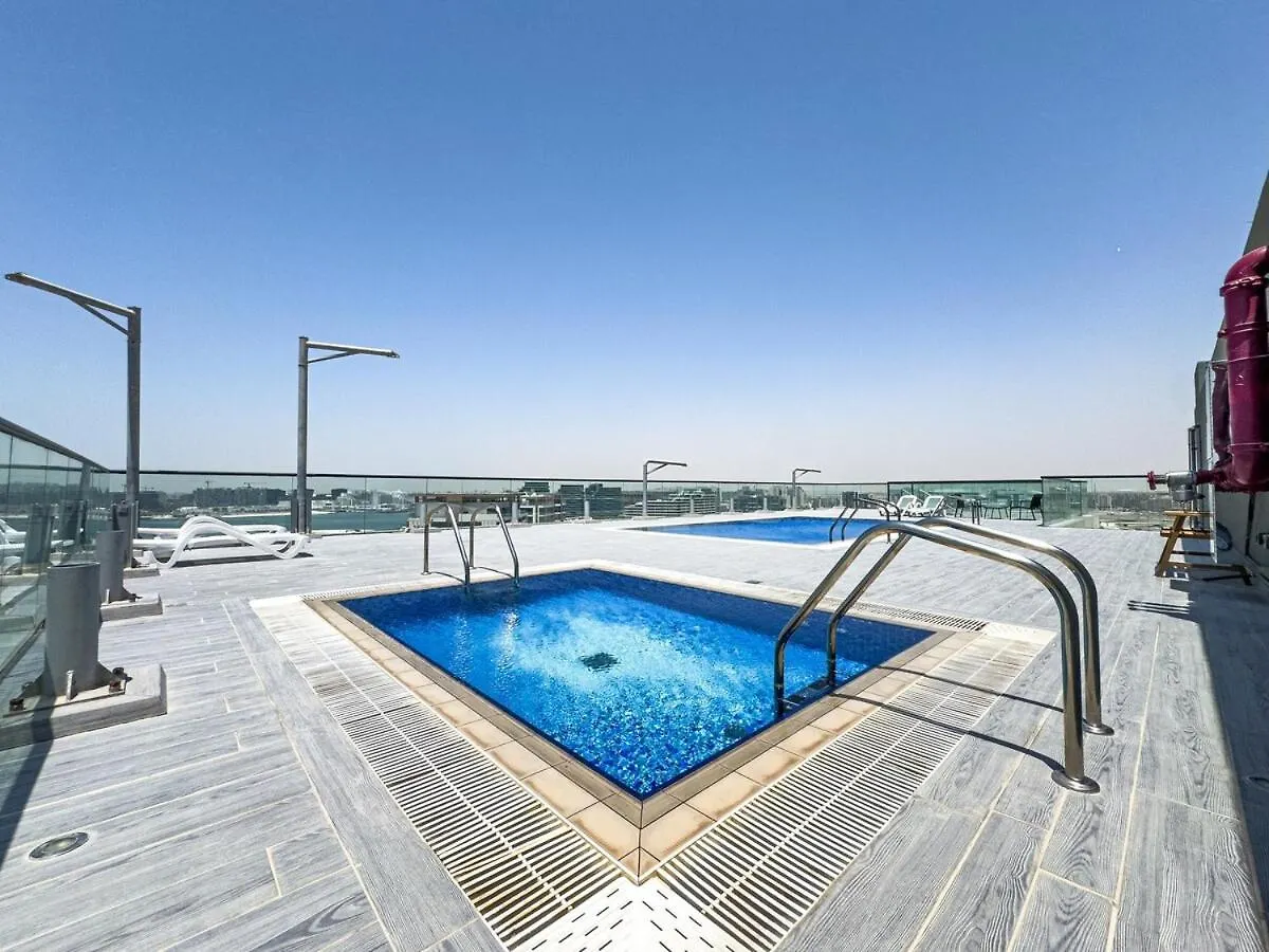 Designer'S Finishing - Rooftop Pools - Modern Oasis - Family Heaven - Full Canal Views - Sunset Raha Views - 2 Min Walk From Space42 Arena Abu Dhabi Lägenhet