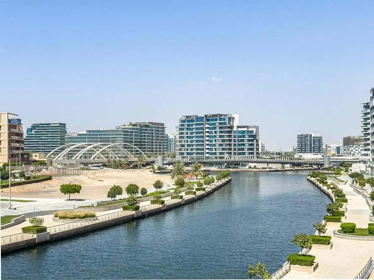 Designer'S Finishing - Rooftop Pools - Modern Oasis - Family Heaven - Full Canal Views - Sunset Raha Views - 2 Min Walk From Space42 Arena Abu Dhabi